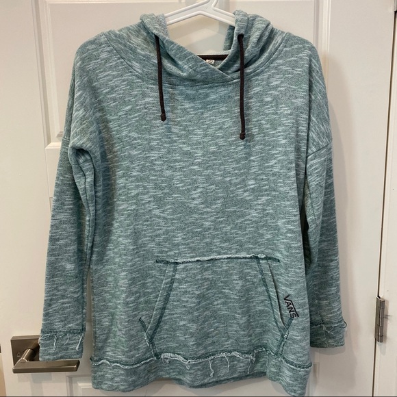 2/$25 Vans Green Distressed Hoodie Size XS - Picture 1 of 4